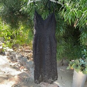 ASTR BLACK LACE DRESS $20